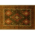 thumbnail image 1 of Ahgly Company Indoor Rectangle Persian Yellow Traditional Area Rugs, 6' x 9', 1 of 4