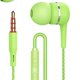 thumbnail image 5 of Auricular con cable Auriculares con cable para juegos en oreja con micrófono Subwoofer de graves pesados Cable de 1,2 m de sonido impactante 9D Ruido para iOS y - verde Magideal Auricular con cable, 5 of 5