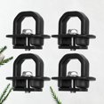 thumbnail image 4 of Dosaele 4Pcs Truck Rope Fixed Pickup Bed Anchor Hook Anchor Buckle, 4 of 7