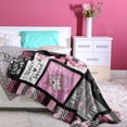thumbnail image 4 of Graduation Gifts 2024 Blanket 60"x50", Graduation Gift, 2024 College Graduation Gifts for Women, Class of 2024 Graduation Gifts Ideas, High School/Masters Degree Graduation Gifts for Her, 4 of 5