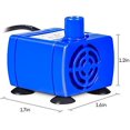 thumbnail image 2 of 12v Electric Submersible Cat Waterer Pump Ultra Low Power Consumption Ultra Quiet Cat Waterer Pump Replacement Blue, 2 of 4