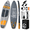 Sunset Grey, variant on Sky Drift 11' x 34" x 6" Extra Wide Inflatable Stand Up Paddle Board for All Skill Levels