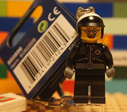 The LEGO Movie Bad Cop Minifigure Key Chain 850896 for sale online 