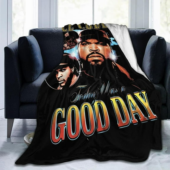 ICES Cube Blanket Throw Bedding Room Decor Flannel Blankets for Bed Sofa Warm Blankets 40"x30"