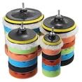 thumbnail image 2 of 7 Pcs 3/5/6/7 Inch Polishing Waxing Buffing Pad Sponge Kit Set for Car Polisher, 2 of 6