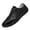 Black, variant on Black Unisex Sports Shoes Slip On Lightweight Comfortable Breathable Reflective Panels Flexible For Outdoor Walking Casual Everyday Spring Summer Size 26