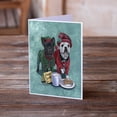thumbnail image 2 of French Bulldog Christmas PJs Greeting Cards and Envelopes Pack of 8, 2 of 2