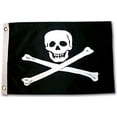 thumbnail image 1 of Pirate Jolly Roger Outdoor Garden Flag 12X18in, 1 of 1