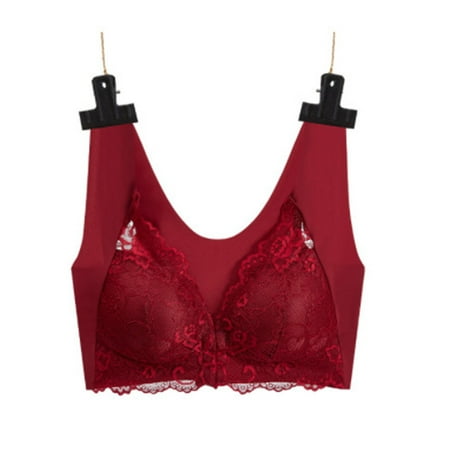 

Women Underwear Front Closure Comfortable and Breathable without Steel Ring Bra