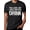 Black A, variant on Cotton T-Shirt for Men Graphic Tees For Men Letter Printed Boys T-Shirt Funny Shirt Black 3XL