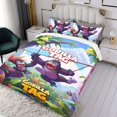 thumbnail image 3 of Gorilla Tag VR Conjunto de sábanas temático, trío de piezas, cómodo y amigable con la piel, diseño único, regalo de decoración para el hogar para familiares, amigos y fans,173cm *218cm, 3 of 6