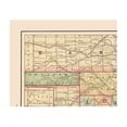 thumbnail image 4 of Historic State Map - Oklahoma Indian Territory - Cram 1892 - Vintage Wall Art, 4 of 4