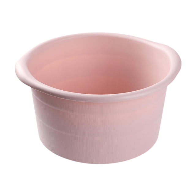Lavabo para pies, bañera de remojo portátil para pies secos y agrietados Rosa