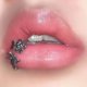 thumbnail image 4 of Vintage Rose Lip Anillo Pendientes Anillo C Sentimiento Diseño Pendientes Sweet Cool Girl, 4 of 7