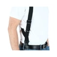 thumbnail image 5 of CTM  Elastic Side Plastic Clip TSA Compliant Airport Suspenders (Men), 5 of 5