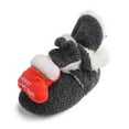 thumbnail image 4 of Christmas Booties Soft Baby Santa Winter Warm Slippers Snow Boots Crib Shoes, 4 of 7