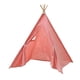 thumbnail image 1 of Casa de juegos tipi para niños, linda tienda de campaña portátil para jugar, tienda de campaña para interiores, tienda de juegos para Rosa, 1 of 9