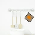 thumbnail image 3 of Fish - Tang Fish Faux Burlap and Orange Pair of Pot Holders, 3 of 3