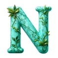 thumbnail image 2 of Wzzjkit 26 Alphabet Series 2D Acrylic Backpack Car Pendant Decoration Ornament, 2 of 7