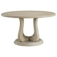 thumbnail image 4 of Pemberly Row 5-Piece Round Wood Dining Table Set in Brown and Beige, 4 of 13