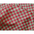 thumbnail image 4 of oneOone Silk Tabby Fabric Gingham Check Decor Fabric Printed BTY 42 Inch Wide, 4 of 4