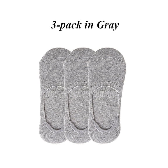 Fit In Clouds Non Slip No Show Socks,Cotton Liner Crew Socks for Women & Girls