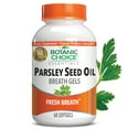 thumbnail image 2 of (2 pack) Botanic Choice Parsley Seed Oil - Breath Gels Breath Support Herbal Supplement, 60 softgels, 2 of 6