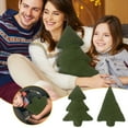 Lksixu Christmas Tree Throw Pillow Merry Christmas Decorative Lovely