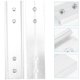 thumbnail image 3 of 2Pcs Window Curtain Pole Joint Ceiling Track Connector Extension Curtain Track Connectors, 3 of 3