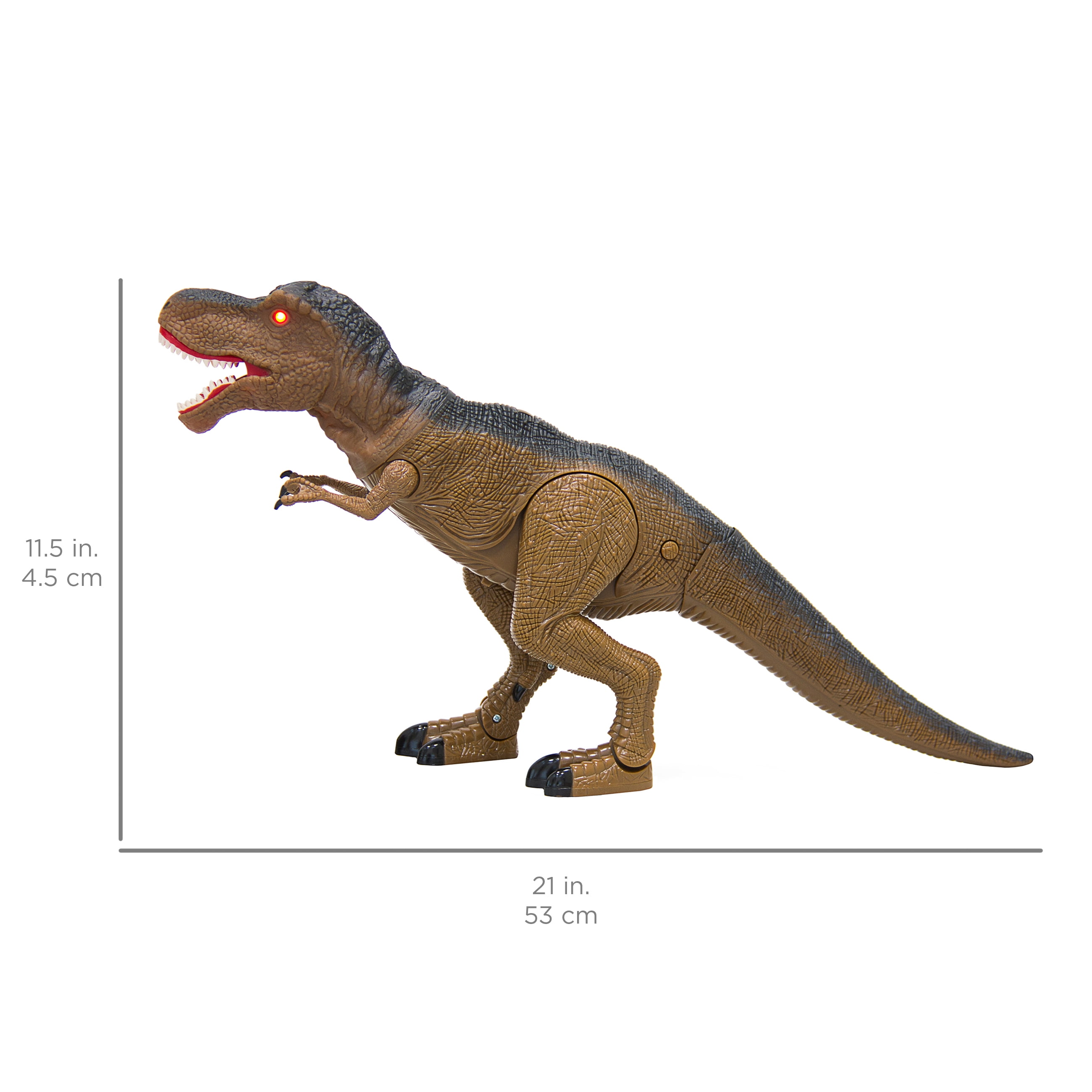 girl walking dinosaur