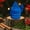 Blue, variant on Tuscom Waving Santa Claus Figurine with Rocking Motion, Battery or USB Powered Christmas Decoration, Festive Holiday Decor, Compact 6.69 Inch Santa Claus Rocker Toy for Seasonal Party Display