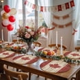 thumbnail image 5 of Canada Round 13 Inch Placemats Set of 4, Red Maple Leaf Flag Vintage Farmhouse Wooden Grain HeatResistant Non Slip Place Mats for Dining Table, Wipeable Braided Kitchen Table Mats for Housewarming, 5 of 9
