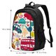 thumbnail image 5 of Fotbe London Symbols Mochila con Estampado y Puerto USB para Hombre y Mujer, Mochila Antirrobo, Mochila de Viaje, Mochila Escolar, Mochila Universitaria, 5 of 7