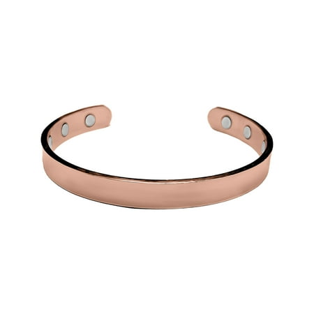 

Fashion Personality Opening Adjustable Health Magnet Bracelet Rose Gold