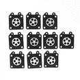 thumbnail image 6 of Chainsaw Carburetor Membrane Pads Metering Diaphragm Gaskets for Chainsaw 2500/3800/4500/5200/5800 128Pcs, 6 of 7