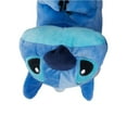 thumbnail image 4 of Disney Women’s Lilo and Stitch Slippers, 3D Plush Big Face Stitch Indoor Slippers Blue - 7/8, 4 of 5