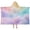 Soft Pastel Cloudscape, variant on Pastel Rainbow Clouds Hooded Bath Towel,50"x30" for Ages 3 To 12 Kids, Quick Dry Lightweight Soft Microfiber Hood Beach Towel Cover Up for Kids