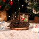 thumbnail image 4 of Christmas Decoration Santa Claus Waterflood Painted Small Train Small Night Light 30ml, 4 of 6