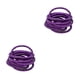 thumbnail image 2 of Jumpingount 10 piezas de bandas para el cabello Bling Topknot soporte de protección universal ajustable de moda para accesorios de mujer púrpura Morado oscuro 2Conjunto, 2 of 6