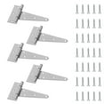 thumbnail image 1 of WHAMVOX 5 Sets Smooth Opening and Closing Hinge Galvanized Steel Classic for Cabinet Door, 1 of 8