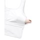thumbnail image 5 of Top Corto de Tirantes CRZ YOGA Acanalado con Relleno Blanco Grande, 5 of 5