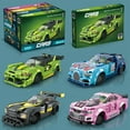 thumbnail image 3 of Gprince Children Racing Car Building Blocks Assembled Small Particles Sports Car Model Gifts For Boys Girls, 3 of 9