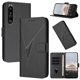thumbnail image 1 of Triangle Pattern PU Case For Sony Xperia 1 III, 1 of 5