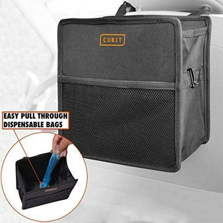 Cubit Refillable Dispensing Waste Bag for Car Garbage Can Auto Trash Litter Holder - Easy Trash Bag