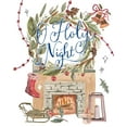 thumbnail image 2 of Wang, Melissa 15x18 Gold Ornate Wood Framed with Double Matting Museum Art Print Titled - O Holy Night II, 2 of 4