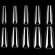 thumbnail image 3 of Uñas Postizas Brillar Bailarina Ataúd Largo 500 Piezas Transparentes, 3 of 5