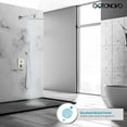 thumbnail image 2 of gotonovo 12 Inch Rain Shower System Brushed Nickel Luxury High Pressure Shower Head Bathroom Shower Faucet Set Hand Held Spray Rough-in Valve and Shower Trim Included, 2 of 8