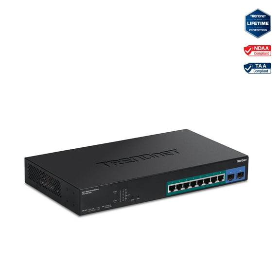 TRENDnet TPE-1021WS,10-Port Gigabit Web Smart PoE  Switch
