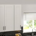 thumbnail image 2 of Furinno Shaker 1-Door-3 Shelves Wall Kitchen Cabinet, Ready to Assemble, 12 D x 12 W x 42 H, White, 2 of 8