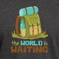 thumbnail image 3 of CafePress - The World Is Waiting T Shirt - Men's Classic Graphic Cotton T-Shirt, 3 of 4